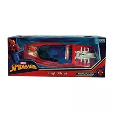 Spider- Man High Boat Bote A Pilas Ditoys