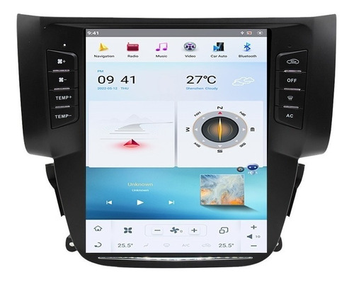 Radio De Coche Estreo Nissan Sentra 2012-2017 Android Gps  Foto 2