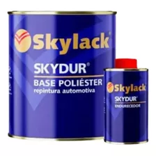 Kit Verniz Automotivo Pu 5000 Repintura - (skylack)