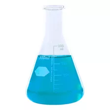 Erlenmeyer Graduado Boca Estreita Boro 500ml