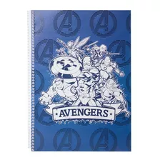 Cuaderno Avengers Historietas Tapa Flexible Universitario