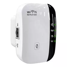 Repetidor Amplificador De Señal Wifi Con Puerto Ethernet Color Blanco