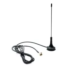 Antena Para Tv Interna Mini Base Imã Cabo De 1.5m