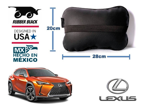 Par Cojines Asiento Emblema Lexus Ux 2022 2023 2024  Foto 4