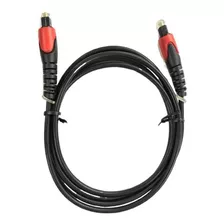 Cable Optico Audio Digital Fibra Toslink Plug A Plug 2 Mts