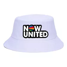 Chapéu Bucket Hat New Now United Fundo Estrelinha