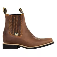 Botas Vaqueras Para Hombre Rodeo Ringle Crazy Botín