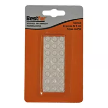 Adesivo Protetor Anti Impacto Bater Maçaneta Porta 24pçs 8mm