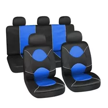 Funda Cubre Asiento Serie Deportiva Azul Motorlife // Ecban