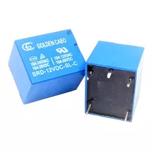 10pcs Rele 12v 10a 5 Pinos Eletrica Eletronica Alta Qualidad