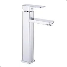 Torneira Banheiro Lavabo Misturador Monocomando Bica Alta Quadrada Bs103