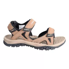 Sandalias Good Year Velcro 07633 Playa Tpr Hombre - Olivos