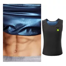 Faja Reductora Termica Camiseta Sauna Shaper Hombre 