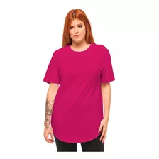 Kit 3 Camiseta Camisa Blusa Oversized Longline Feminina C1 