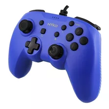 Controle Com Fio Nintendo Switch - Nyko Prime - Azul - Pc