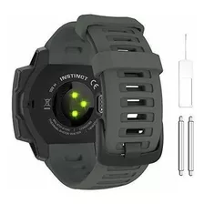 Malla Para Reloj Garmin Instinct (ver Modelos) Gris Oscuro