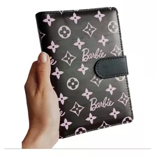 Libreta Organizador Financiero Barbiee Dinero Rosa Negro Lv