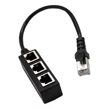 Cabo Ethernet, Cabo Divisor, Adaptador Rj, Extensor De Rede