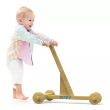 Andador De Madera Para Bebes Zero Plastic Para Ninos, Carrit