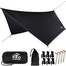 Carpas - Pro Venture 12 Ft Hex Impermeable Hamaca Lluvia Mos