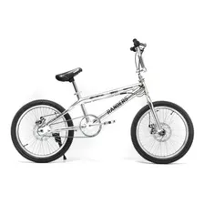 Bicicleta Bmx Rodado 20 Randers Bke360 Aluminio Cromado Color Plata