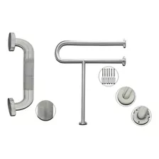 Kit Barra De Seguridad Para Inodoro + Barra Para Ducha