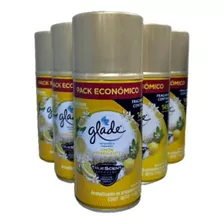 Glade 6 Repuestos Pack Economico Fragancia Limon Refrescante