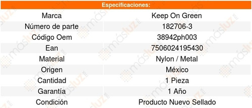 Polea Guia Accesorios Toyota Tundra V6 3.4l 00_04 Kg 1341852 Foto 4