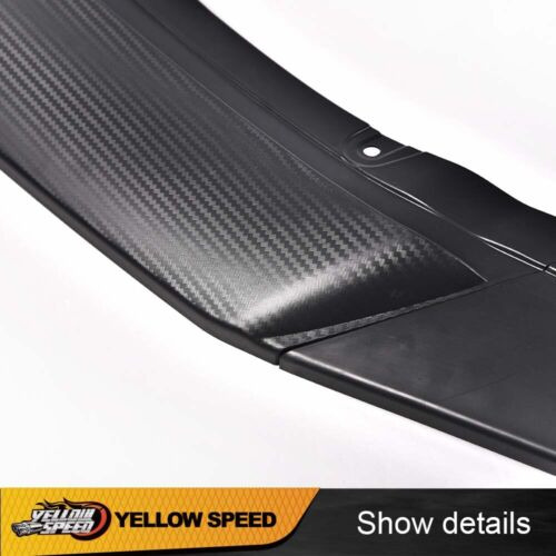 Fit For 2013-14 Ford Mustang Front Bumper Lip Spoiler Sp Ccb Foto 6