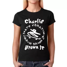 Camiseta Feminina Bandas - Charlie Brown Jr - 100% Algodão!