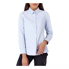 Camisa Quebec Vancouver Mujer Celeste