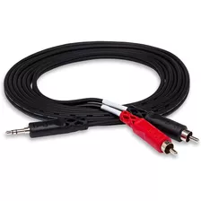 Hosa Cmr-215 0.138 in Trs A Dual Rca Stereo Breakout Cable,