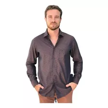 Camisa Fideli Marrom Sport Regular Fit Original