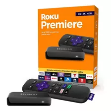  Roku Premiere 3920 4k 0gb Negro Con 0gb De Memoria Ram