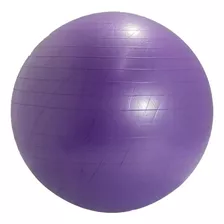 Pelota Esferodinamia 85 Cm Fitness Pilates Medicinal Yoga Color Violeta