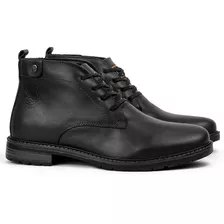 Bota Masculina Jhon Boots Couro