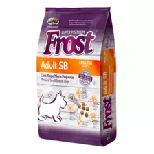 Frost Sb Cães Adultos De Porte Mini E Pequeno 2,5kg
