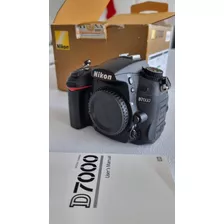 Nikon D7000 Dslr Com Caixa, Manual, Bateria E Cartão