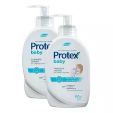 Kit 2 Sabonete Líquido Infantil Protex Baby 400ml