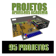 95 Projetos Fabricação Máquinas Academia Completa