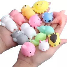 10 Squishy Mochi Animals Kawaii Fidget Sensorial Antistress