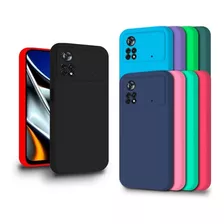 Capa Capinha Compatível Poco X4 Pro 5g Silicone Aveludado