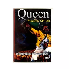 Queen Morumbi Sp 1981 Dvd Original Lacrado