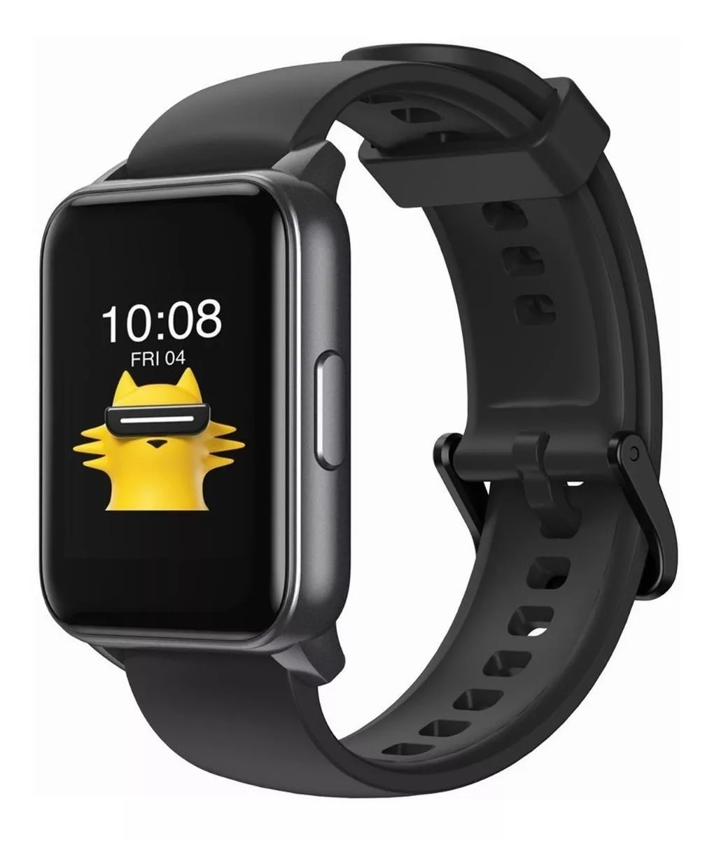 Smartwatch Dizo Watch 1.4 Caja Carbon Grey, Malla De Silicona