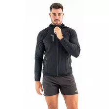 Campera Deportiva Hombre I Run Con Capucha Training