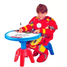 Conjunto Mesa Com Cadeira Infantil Avengers - Líder 