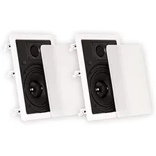 Teatro Soluciones Ts50 W Kevlar De 525 En Pared Altavoces Bl