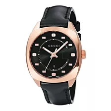 Reloj Gucci Para Mujer Ya142407 Gg2570 Cuarzo Tablero Negro