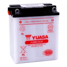 Batería Moto Yuasa Yb12a-a Kawasaki En500-a Vulcan 90/96