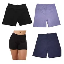 Pack 2 Short Calza Corta Doble Costura